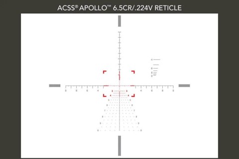 Luneta celownicza Primary Arms GLx 4-16x50 mm FFP iR ACSS Apollo 6.5CR/.224V