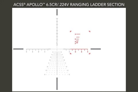 Luneta celownicza Primary Arms GLx 4-16x50 mm FFP iR ACSS Apollo 6.5CR/.224V