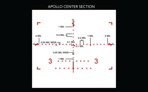 Luneta celownicza Primary Arms PLx 6-30x56 mm FFP iR ACSS-Apollo-6.5CR/.224V