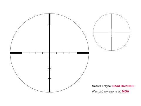 Luneta celownicza Vortex Diamondback 1.75-5x32 1" BDC