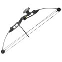 Łuk bloczkowy dla dorosłych Poe Lang Cobra Protex 55 lb 40,2" czarny