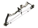 Łuk bloczkowy dla dorosłych i młodzieży Poe Lang Rex 15-55 lb 28" skull camo