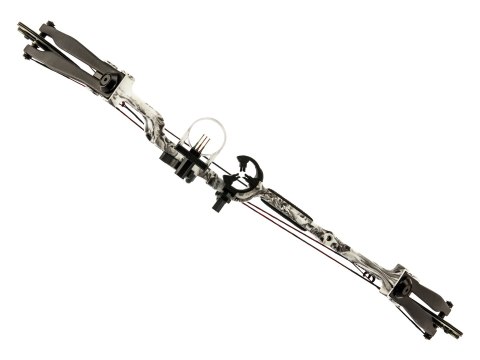 Łuk bloczkowy dla dorosłych i młodzieży Poe Lang Rex 15-55 lb 28" skull camo