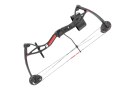 Łuk bloczkowy dla dzieci i młodzieży Poe Lang Buster 15-22 lb 25" czarny