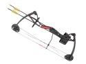 Łuk bloczkowy dla dzieci i młodzieży Poe Lang Buster 15-22 lb 25" czarny