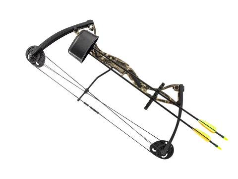 Łuk bloczkowy dla dzieci i młodzieży Poe Lang Buster 15-22 lb 25" kamuflaż