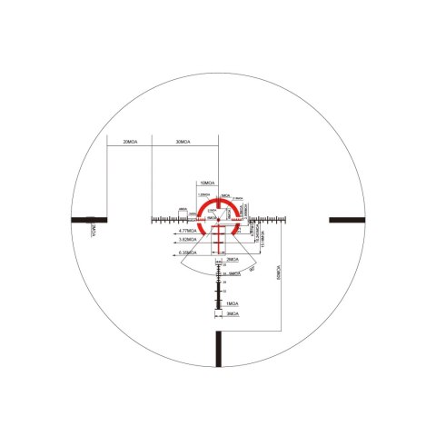 Luneta Redwin Blackbeast 1-10x24 IR SFP