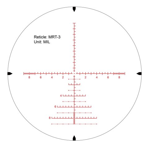 Luneta Redwin myśliwska Kuiper 4-20x50 FFP IR