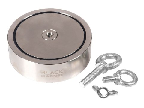 Magnes neodymowy do poszukiwań Black Magnet F300x2 podwójny