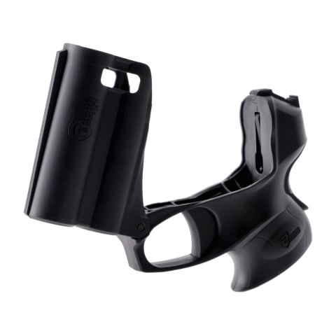 Miotacz gazu pieprzowego P2P PGS II KIT z latarką, czarny