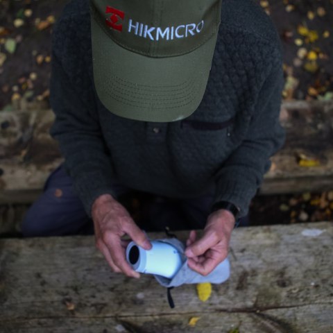 Monokular obserwacyjny noktowizor HIKMICRO Heimdal H4D biały