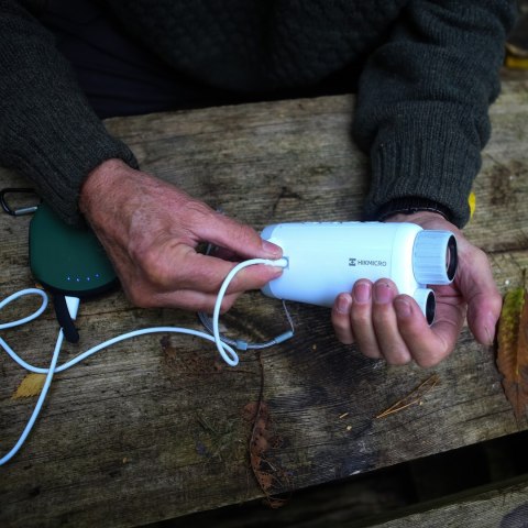 Monokular obserwacyjny noktowizor HIKMICRO Heimdal H4D biały