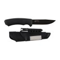 Nóż Morakniv Bushcraft Survival czarny stal węglowa