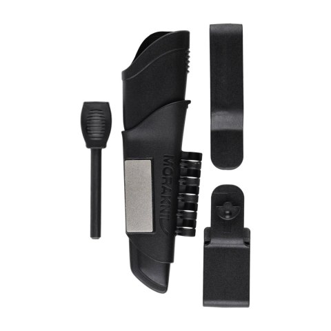 Nóż Morakniv Bushcraft Survival czarny stal węglowa