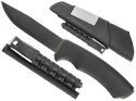 Nóż Morakniv Bushcraft Survival czarny stal węglowa