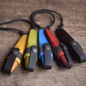 Nóż Morakniv Eldris czarny z zestawem Neck Knife stal nierdzewna