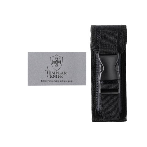 Nóż OTF Templar Knife Large Aluminium Black Rubber Drop Black
