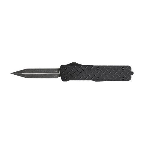 Nóż OTF Templar Knife Large Aluminium Diamond Plate Dagger Black