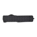 Nóż OTF Templar Knife Large Aluminium Diamond Plate Drop Black