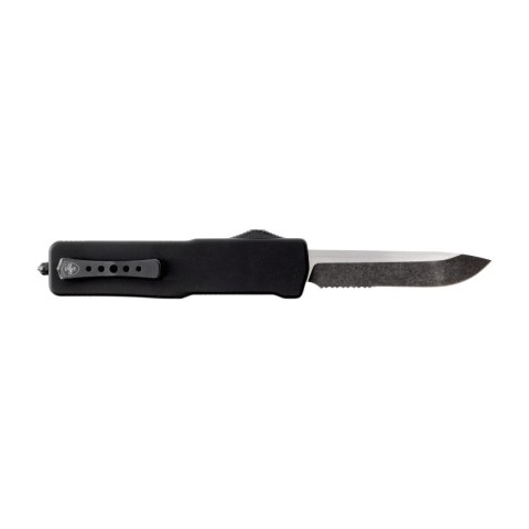 Nóż OTF Templar Knife Large Zinc Black Rubber Drop Serrated Black
