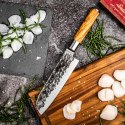 Nóż kuchenny Forged Santoku olive 18 cm