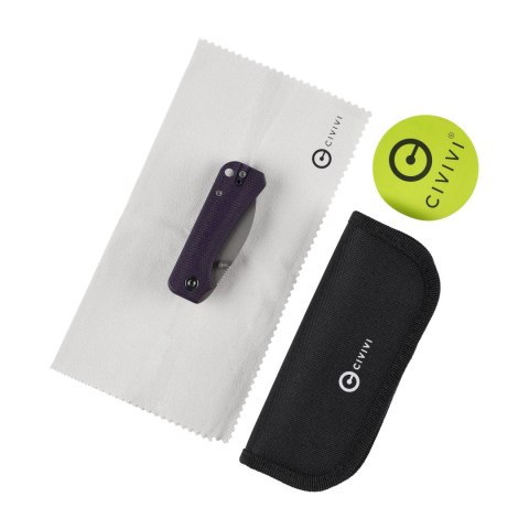 Nóż składany Civivi Baby Banter Wharncliffe C19068SC-2 purple
