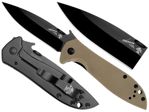 Nóż składany Kershaw Emerson 6054BRNBLK