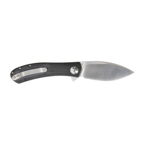 Nóż składany Trollsky Knives Mandu czarny/stalowe ostrze, wersja limitowana