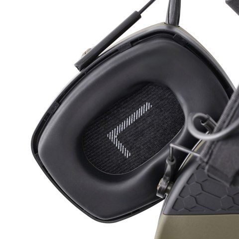 Ochronniki słuchu aktywne RealHunter Active ProSHOT BT oliwkowe