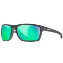 Okulary polaryzacyjne Wiley X Kingpin Captivate ACKNG07 green mirror, grafitowe oprawki