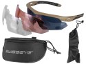 Okulary taktyczne SwissEye Nighthawk coyote