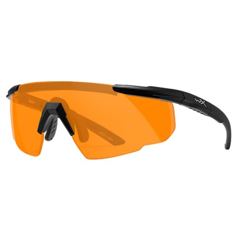 Okulary taktyczne Wiley X Saber Advanced 301 light rust, czarne oprawki