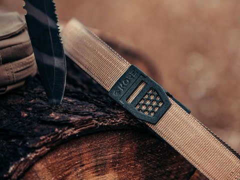 Pas taktyczny Kore Essentials Tactical Nylon Gun Belt X6 tan