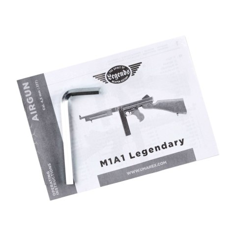 Pistolet maszynowy Legends M1A1 4,5 mm full-auto
