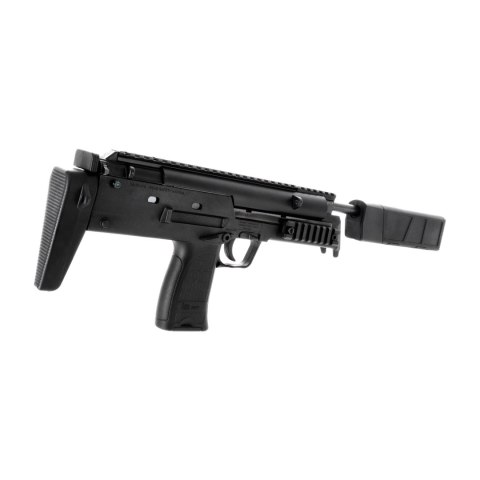 Pistolet maszynowy wiatrówka Heckler&Koch MP7 SD 4,5 mm sprężynowa