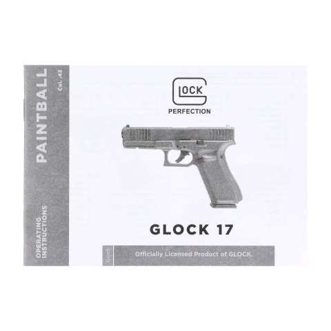 Pistolet na kule gumowe Glock Gen 5 T4E .43 CO2 coyote, zestaw