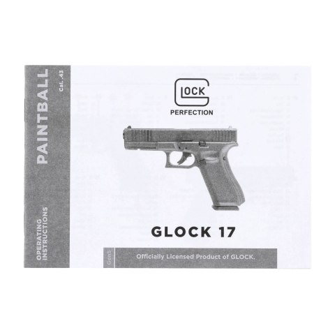 Pistolet na kule gumowe Glock Gen 5 T4E .43 CO2 coyote
