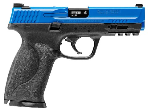 Pistolet na kule gumowe Smith&Wesson M&P9 M2.0 T4E LE kal. .43 niebieski