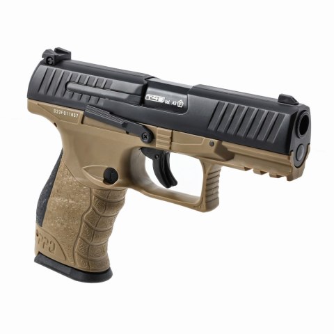 Pistolet na kule gumowe Walther PPQ M2 T4E kal. .43 brązowy