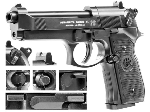 Pistolet wiatrówka Beretta M92 FS 4,5 mm Diabolo CO2