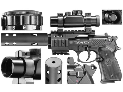 Pistolet wiatrówka Beretta M92 FS XX-Treme 4,5 mm