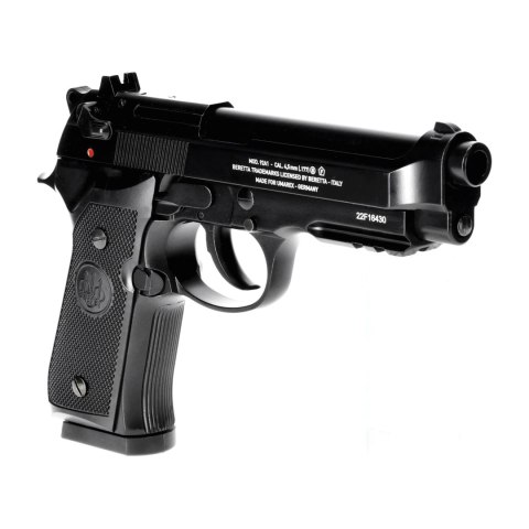 Pistolet wiatrówka Beretta M92A1 semi auto 4,5 mm BB CO2