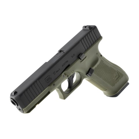 Pistolet wiatrówka Glock 17 gen 5. 4,5 mm zielony