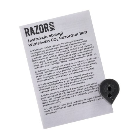 Pistolet wiatrówka RazorGun Bolt 4,5 mm CO2