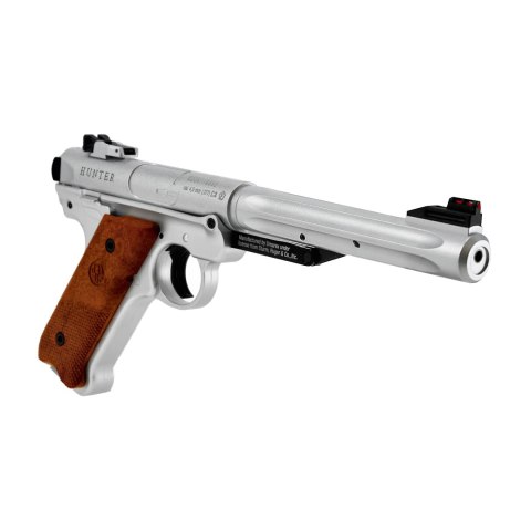 Pistolet wiatrówka Ruger Mark IV 4,5 mm srebrny