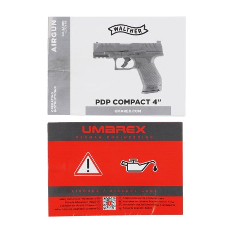 Pistolet wiatrówka Walther PDP Compact 4" 4,5 mm BB CO2