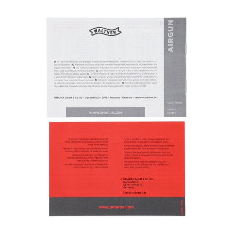 Pistolet wiatrówka Walther PPQ M2 Q4 TAC Combo 4,6" SET 4,5 mm