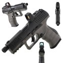 Pistolet wiatrówka Walther PPQ M2 Q4 TAC Combo 4,6" SET 4,5 mm