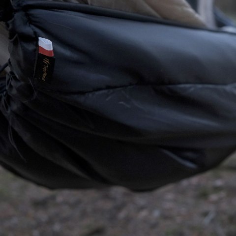 Podpinka Underquilt TigerWood Marra 2.0 Climashield Apex 4.0 200 cm, czarna