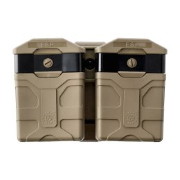 Podwójna ładownica ESP MH-MH-14-AR15 na magazynki AR-15 z klipsem UBC-02 Khaki